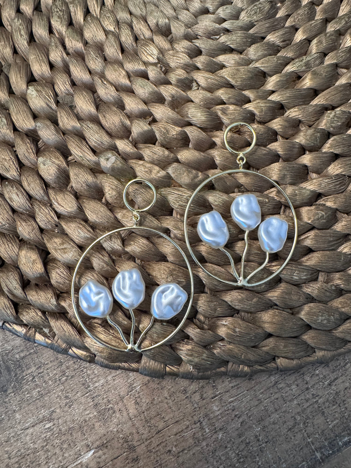 Back Hoop Earrings