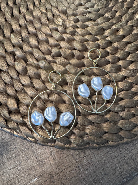 Back Hoop Earrings